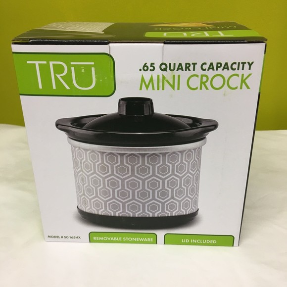 TRU Other - Crockpot Mini Size Tru brand .65 Quart Microwavable Removable Crock New …